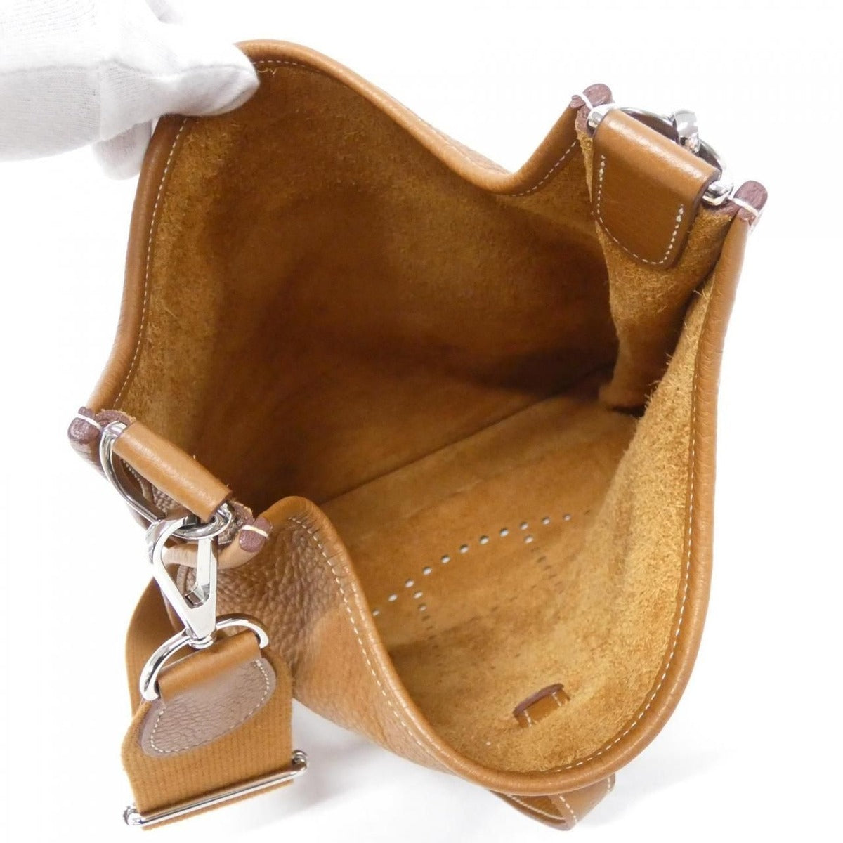 Hermes Evelyne 3 PM ck Shoulder Bag — view 8
