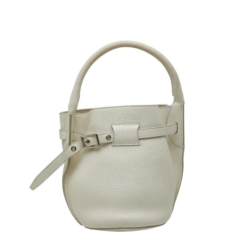 Celine Big Bag Bucket Nano White Leather
