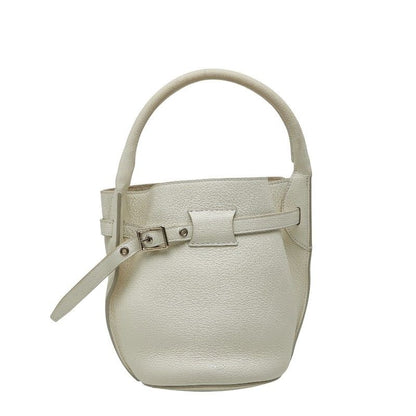 Celine Big Bag Bucket Nano White Leather