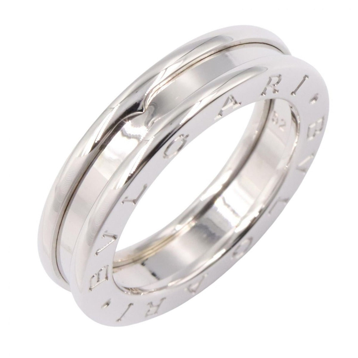Bvlgari Ring B-zero One Band 18k White Gold