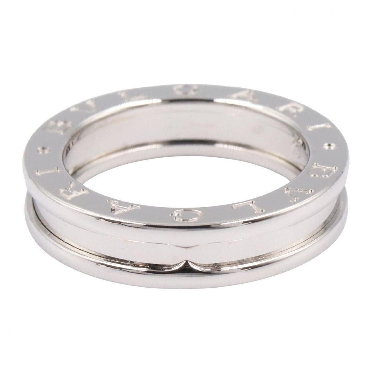 Bvlgari Ring B-zero One Band 18k White Gold — view 2