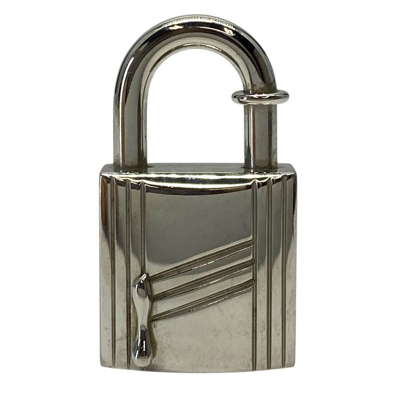 Hermes Anno-albre Cadena Padlock 1998 Charm Accessories Silver