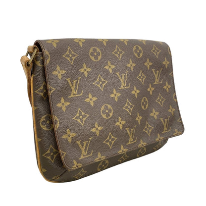 Louis Vuitton Shoulder Bag Monogram Musette Tango Short Strap Brown — view 2
