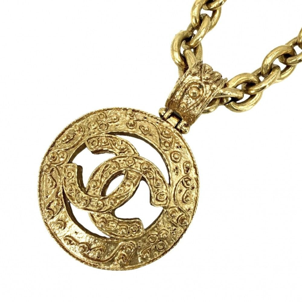 Chanel Necklace CC Logo Long
