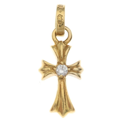 Chrome Hearts 22k Crs Bbyfat a Dia Baby Fat Cross Aftermarket Double Sided