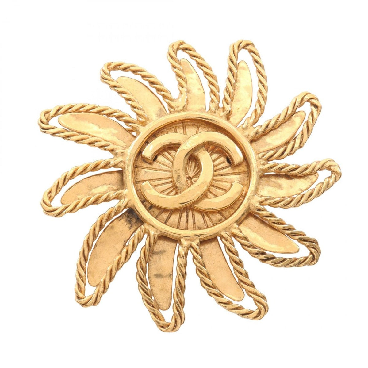 Chanel Brooch CC Logo