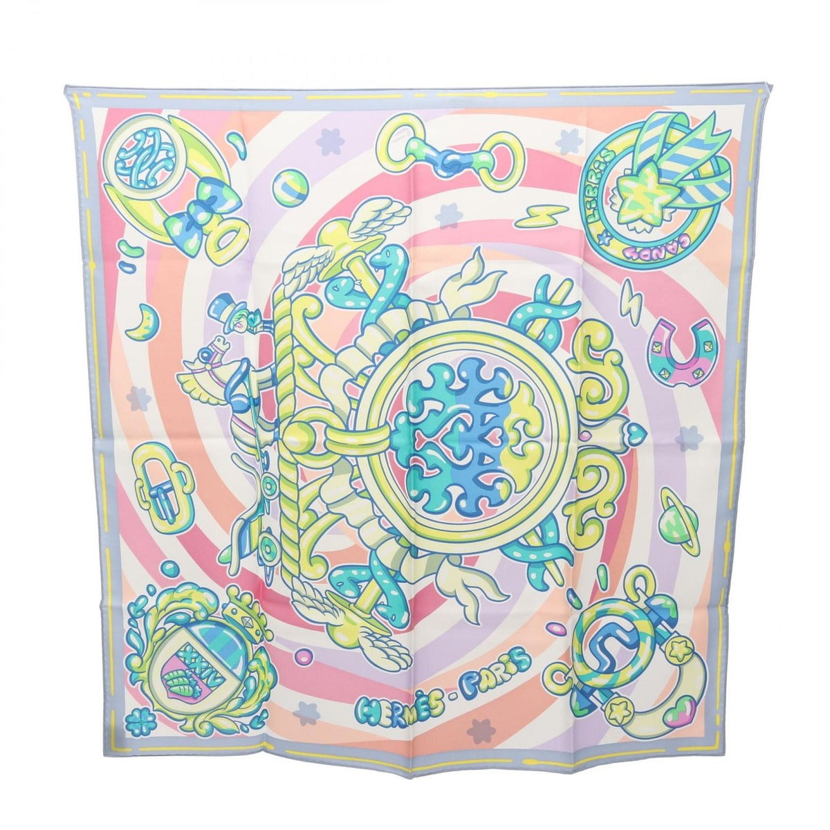 Hermes Scarf Carre 70 Candy Libris Silk