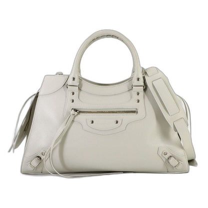 Balenciaga Neoclassic City 2-Way Bag Leather White