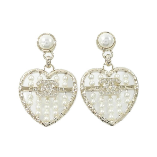 Chanel Earrings White