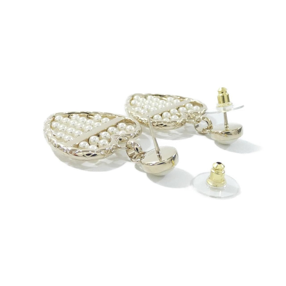 Chanel Earrings White — view 3