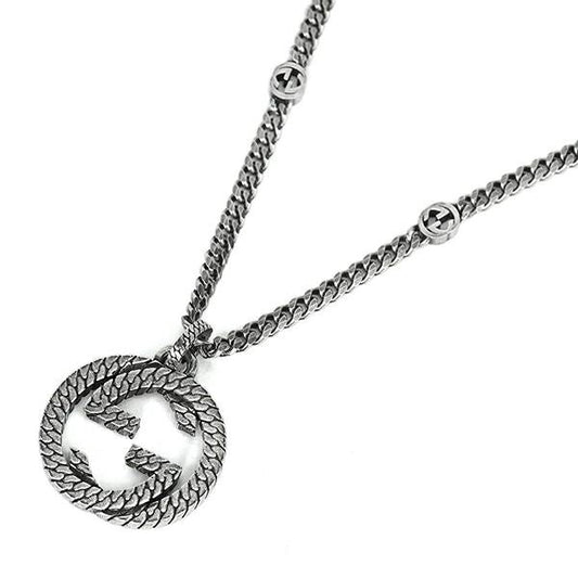 Gucci Necklace Interlocking G Argento