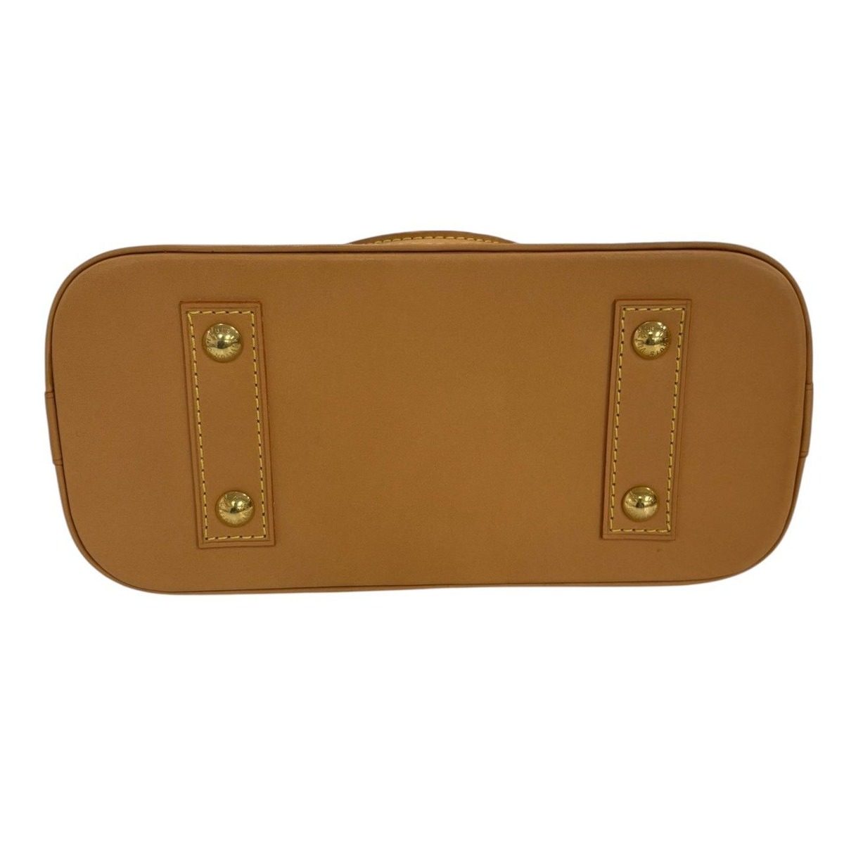 Louis Vuitton Monogram Alma Brown Leather Shoulder Bag — view 4