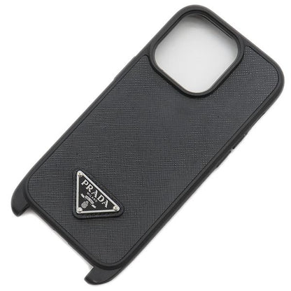 Prada Cell Phone Accessories Saffiano Triangle Iphonecabas Saffianoleather