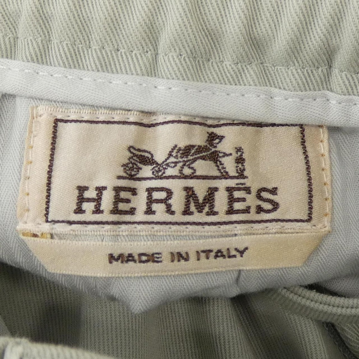 Hermes H4 Size 38 Beige Pants — view 4