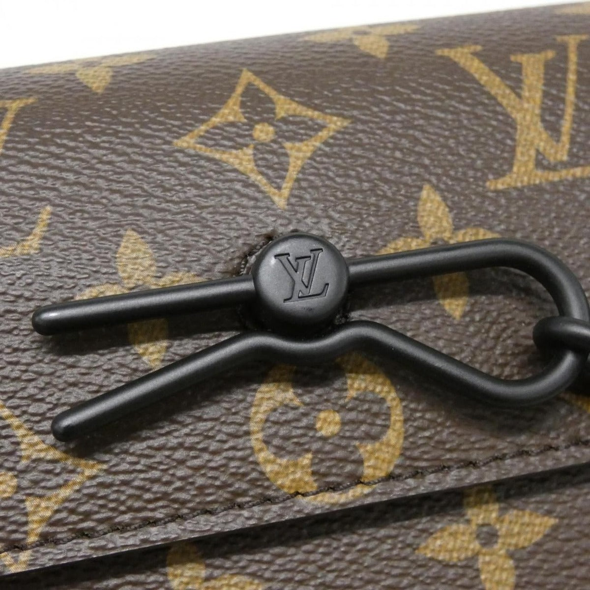Louis Vuitton Monogram Macassar Steamer Wearable Wallet M83613 Shoulder Bag — view 4