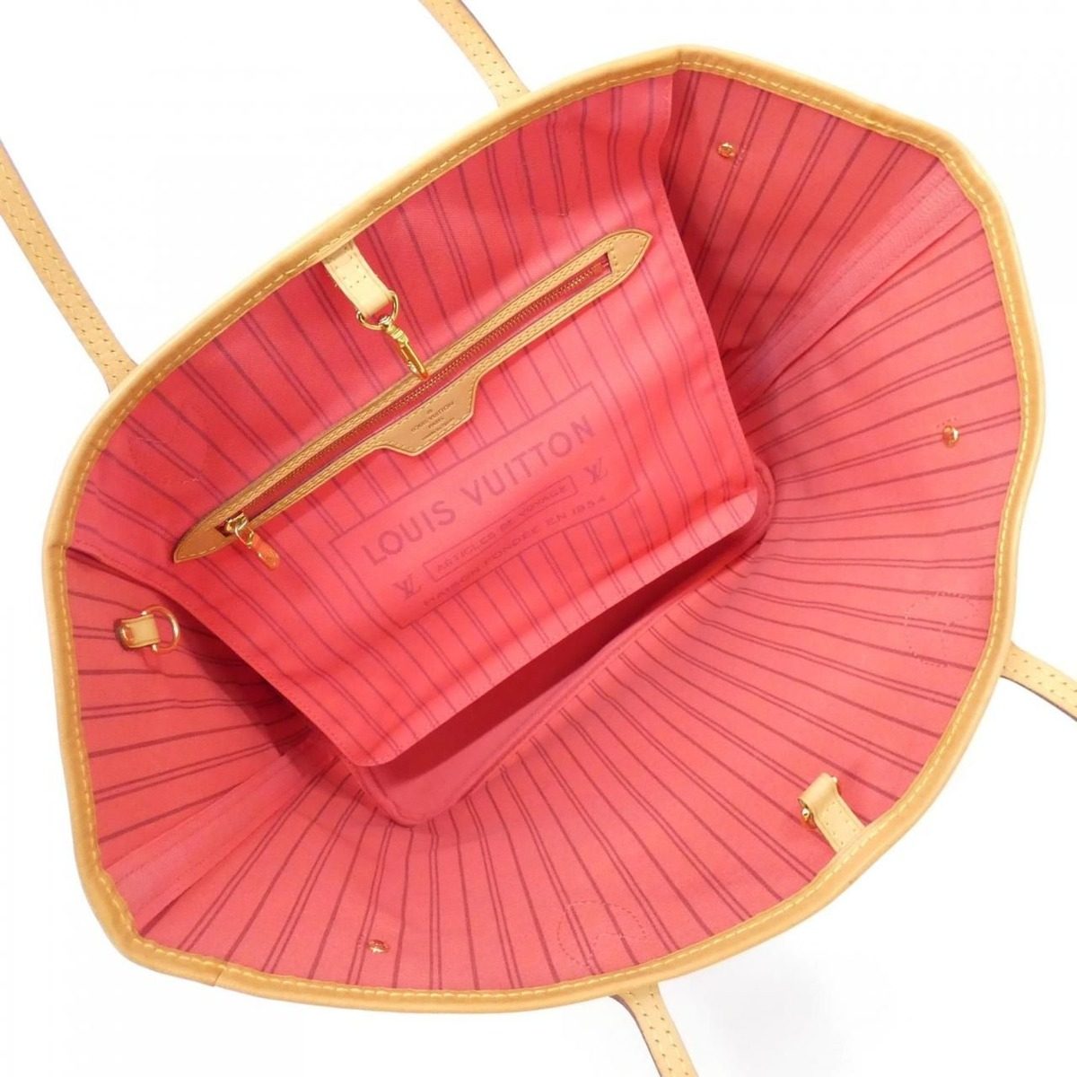 Louis Vuitton Monogram Llama Ge Neverfull MM Bag — view 6