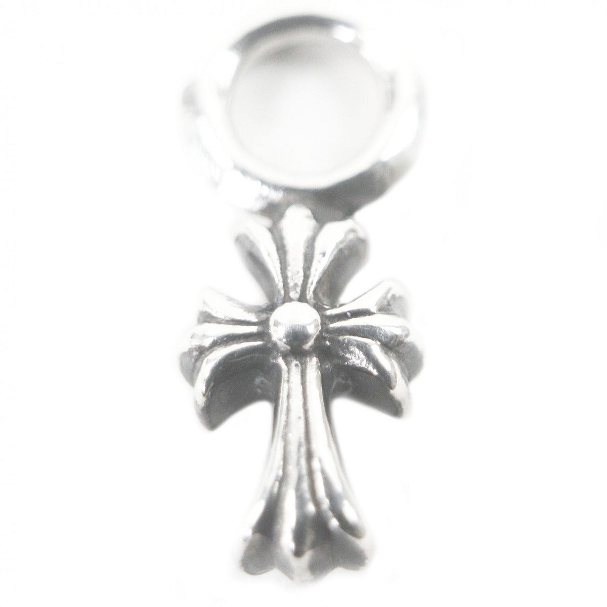 Chrome Hearts CH Cross Necklace Charm Silver Invoice Weight Handbag — view 3
