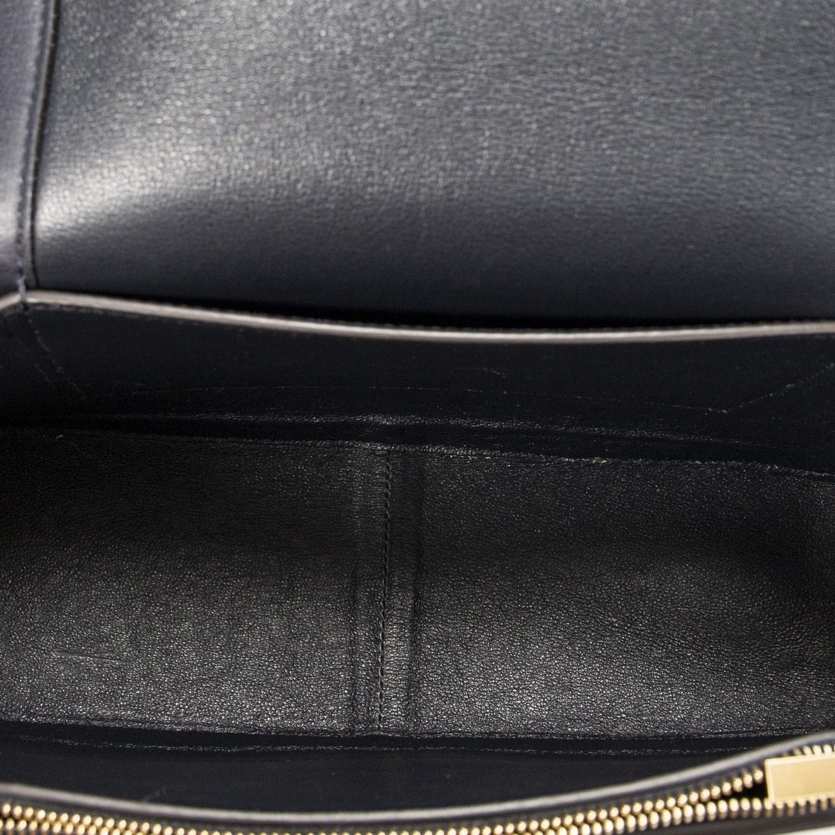 Celine Frame Cross Navy Burgundy Cowskin Leather Crossbody — view 9