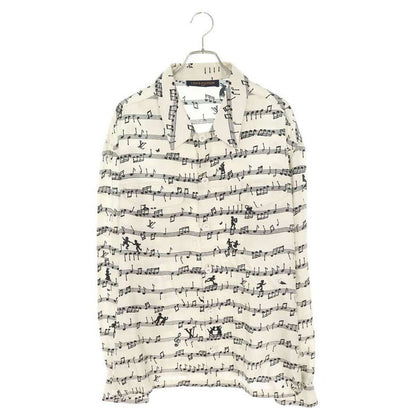 Louis Vuitton 23 SS Rm231 M SV8 Hos20 W All-over Musical Note Pattern Silk Long