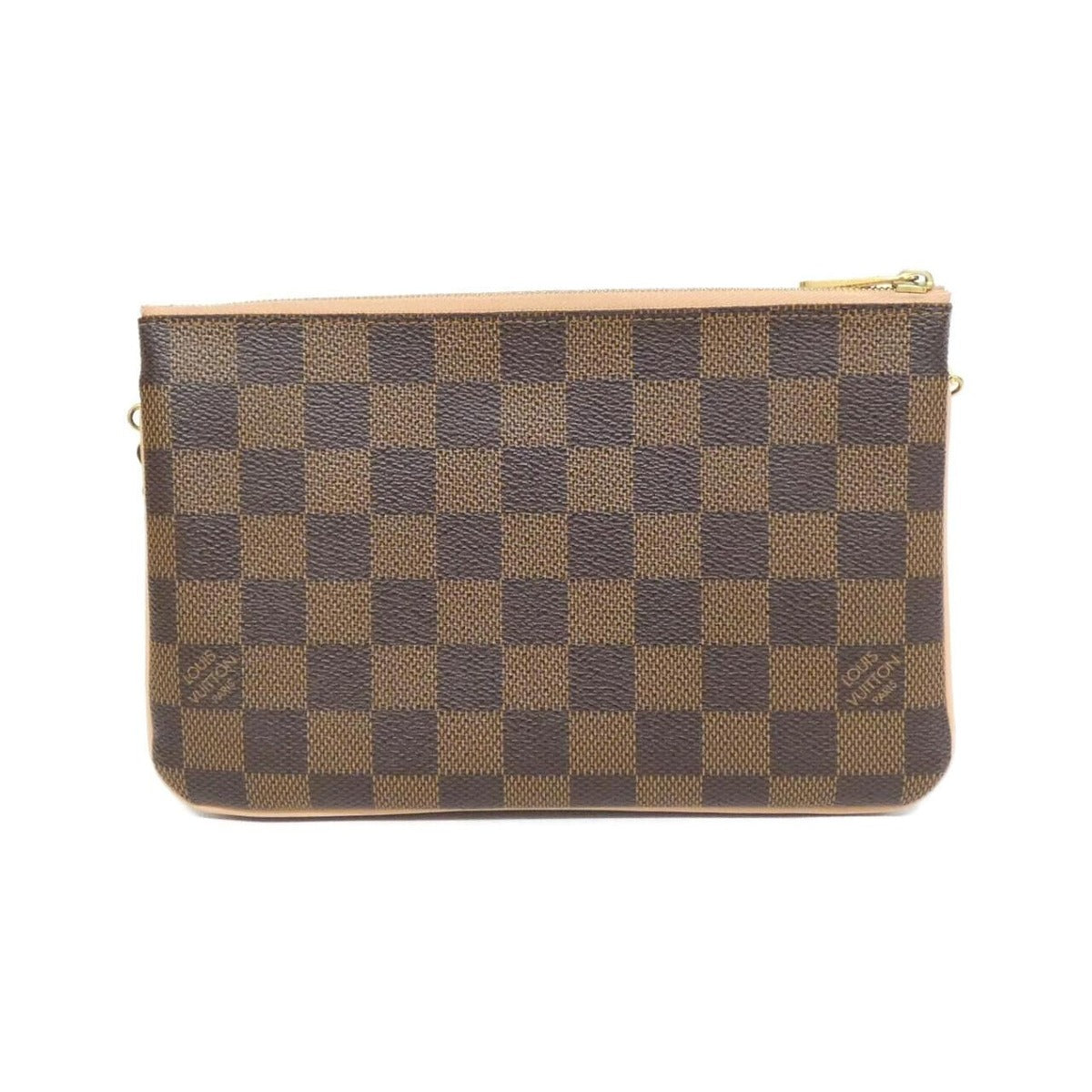 Louis Vuitton Damier Pochette Double Zip Shoulder Bag — view 2