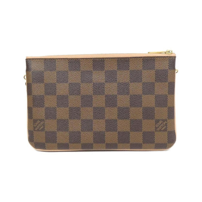 Louis Vuitton Damier Pochette Double Zip Shoulder Bag — view 2