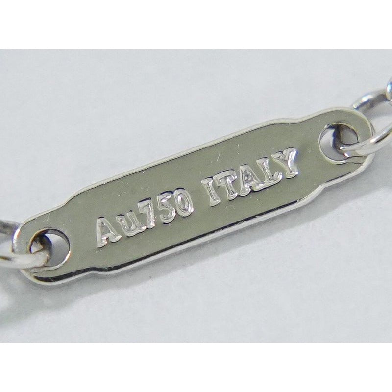 Tiffany & Co Open Vertical Bar AU 750 WG Necklace — view 8
