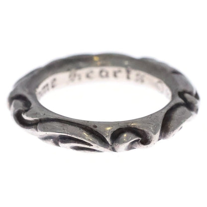 Chrome Hearts Scrl Band Scroll Silver Ring