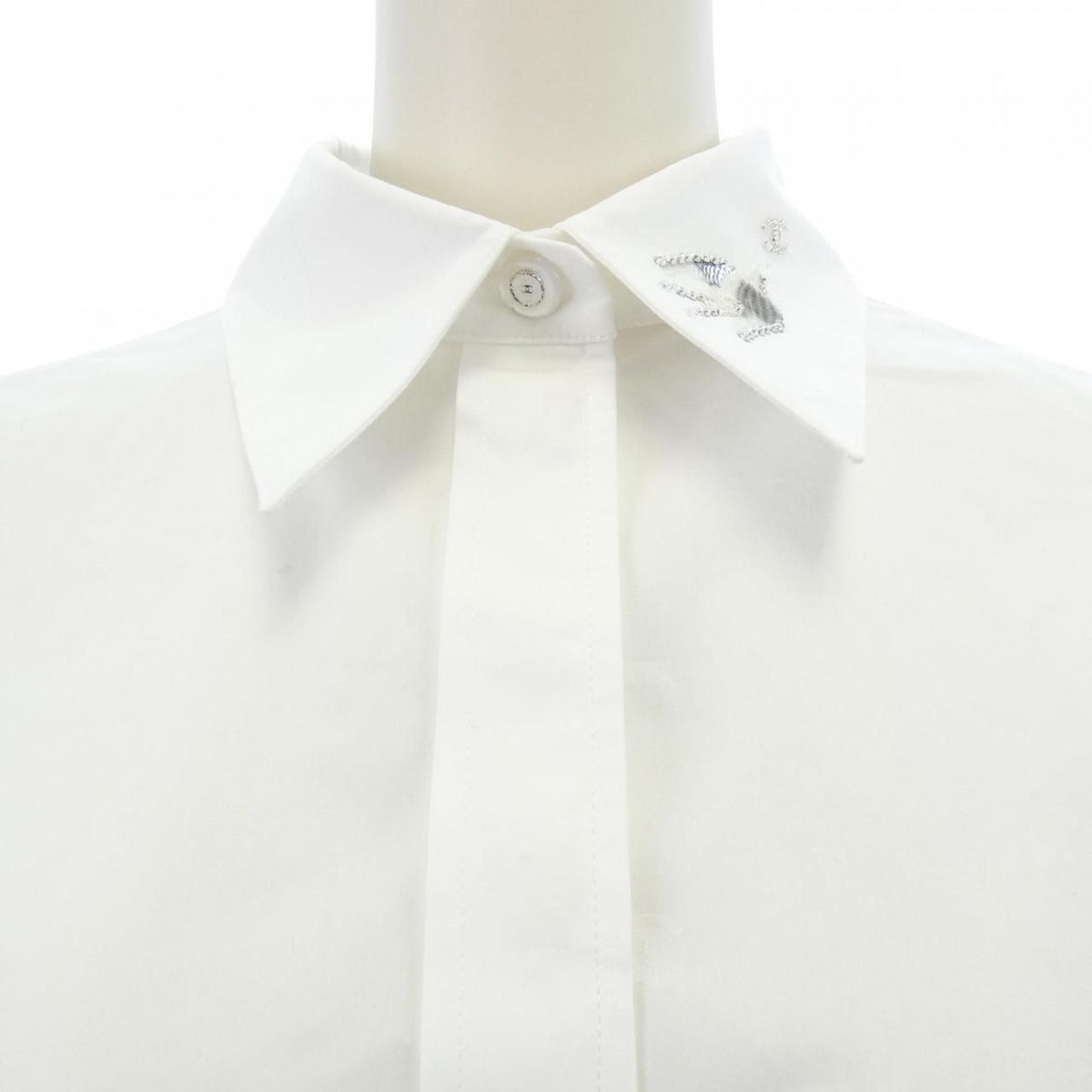 Chanel Shirt White 36 Translucency — view 6