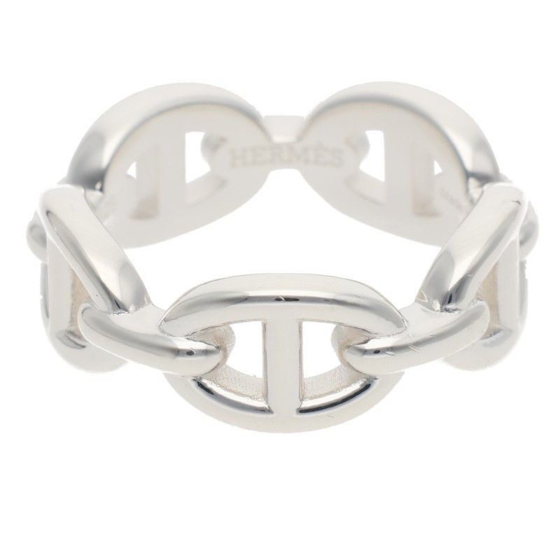 Hermes Chaine D'ancre Enchainee PM Silver Ring 52