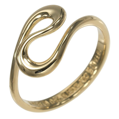 Tiffany & Co Open Wave 18k Yellow Gold Ring