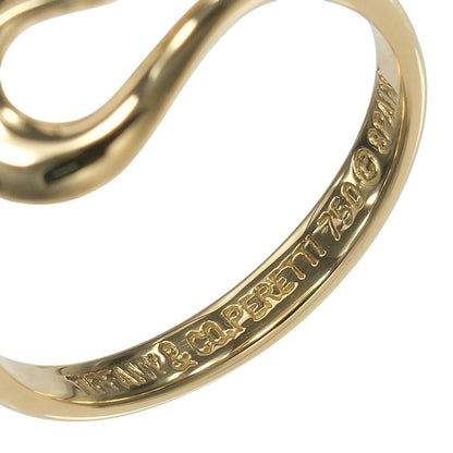 Tiffany & Co Open Wave 18k Yellow Gold Ring — view 5