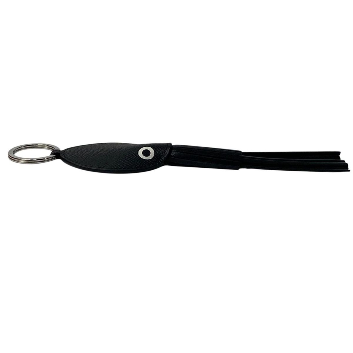 Hermes Pulp Charm Octopus Black Noir Keychain — view 3