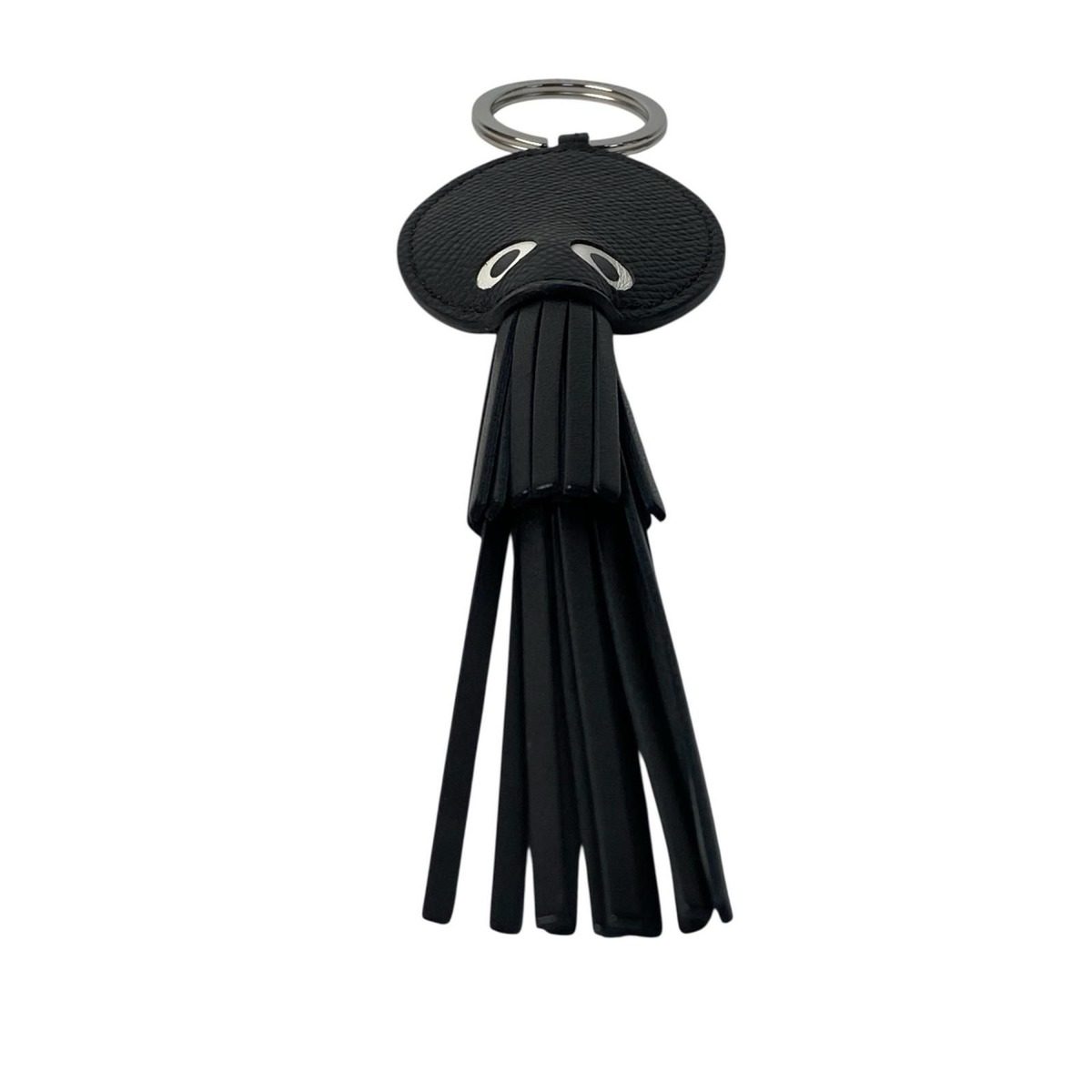 Hermes Pulp Charm Octopus Black Noir Keychain — view 5