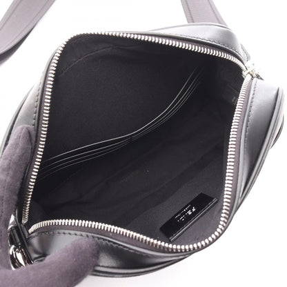 Fendi Shoulder Bag Square FF Camera Case Zucca 7 M0286 ajf 0 F0 gxn Black Coated — view 3