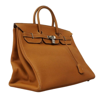 Hermes Handbag Birkin 40 Togo Gold Silver — view 2