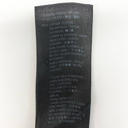 Balenciaga Pullover Hoodie BB Logo Sweatshirt Distressed S Black Cotton Sweater — view 9