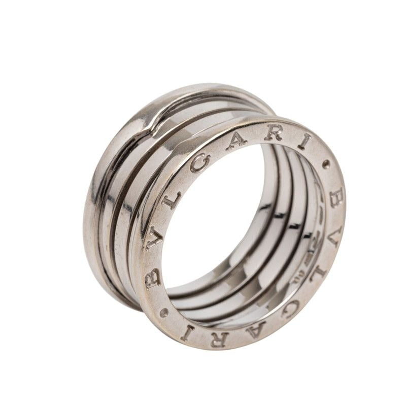 Bvlgari B-zero One Band Ring 60 18K White Gold