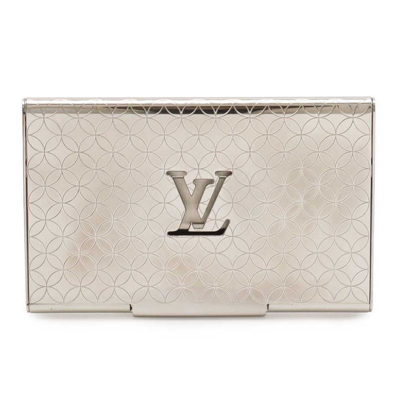 Louis Vuitton Card Holder Chien Zelize Case Business Metal