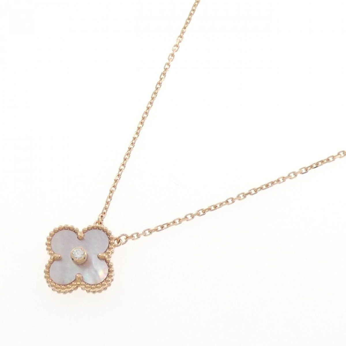 Van Cleef & Arpels Vintage Alhambra Necklace — view 2