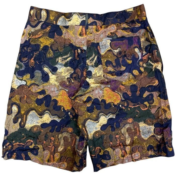 Dior Peter Doig Camouflage Bermuda Shorts Sophisticated Comfortable Lightweight