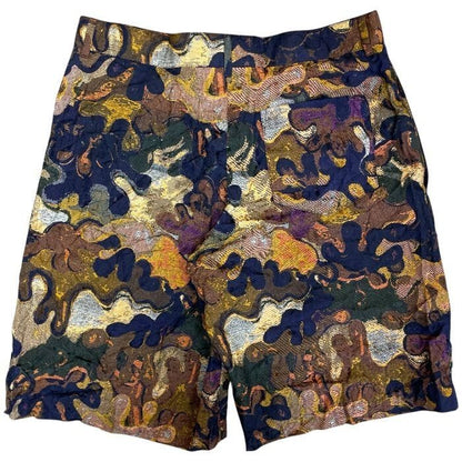 Dior Peter Doig Camouflage Bermuda Shorts Sophisticated Comfortable Lightweight