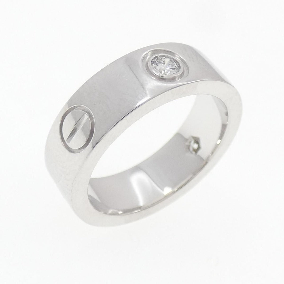 Cartier Love Half Diamond Ring