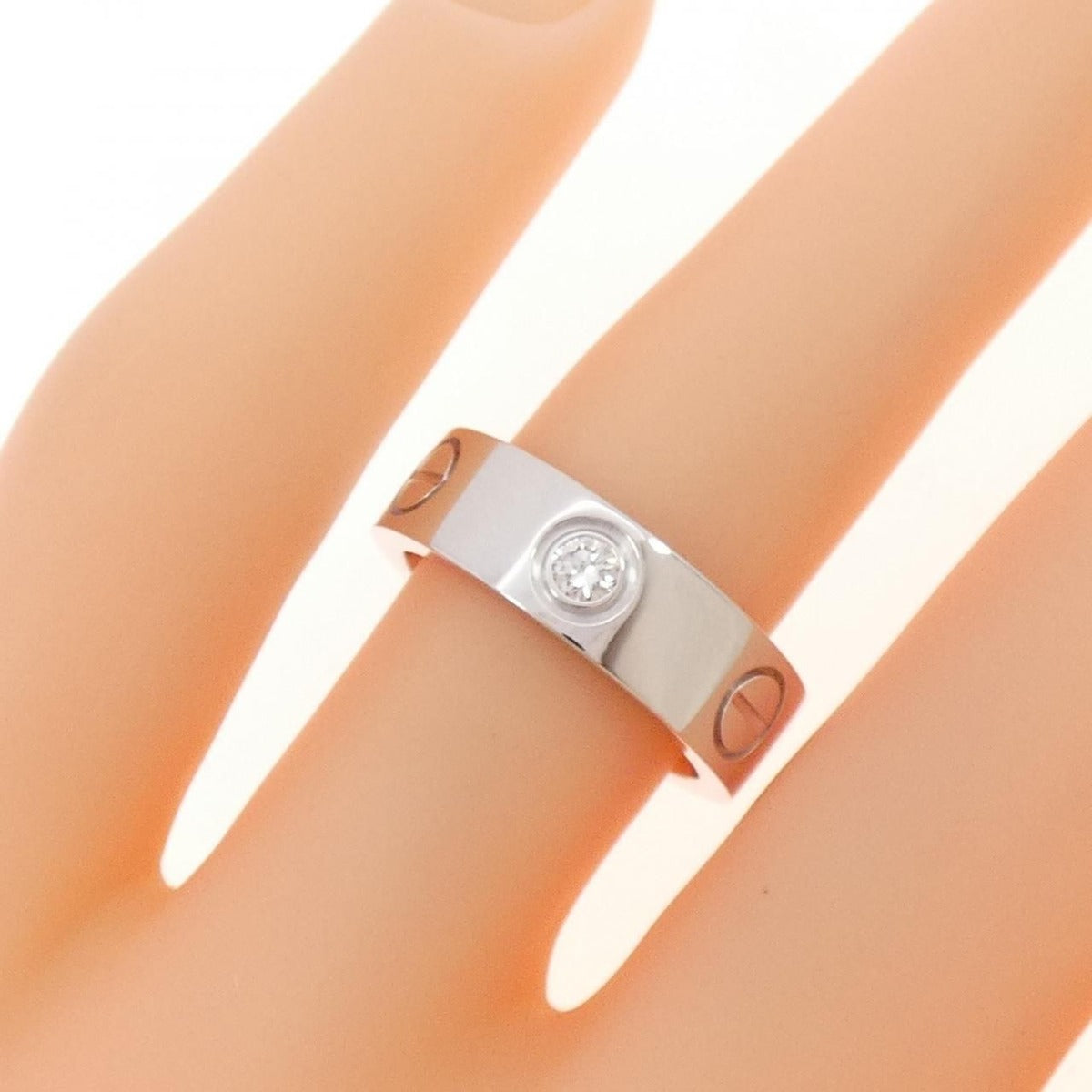 Cartier Love Half Diamond Ring — view 6