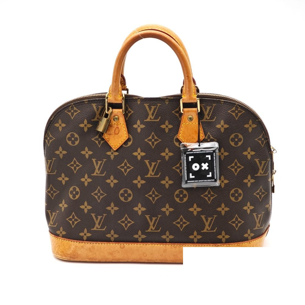 Louis Vuitton Alma Monogram Canvas Brown Handbag — view 2