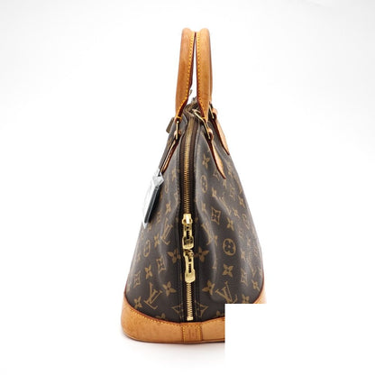 Louis Vuitton Alma Monogram Canvas Brown Handbag — view 4