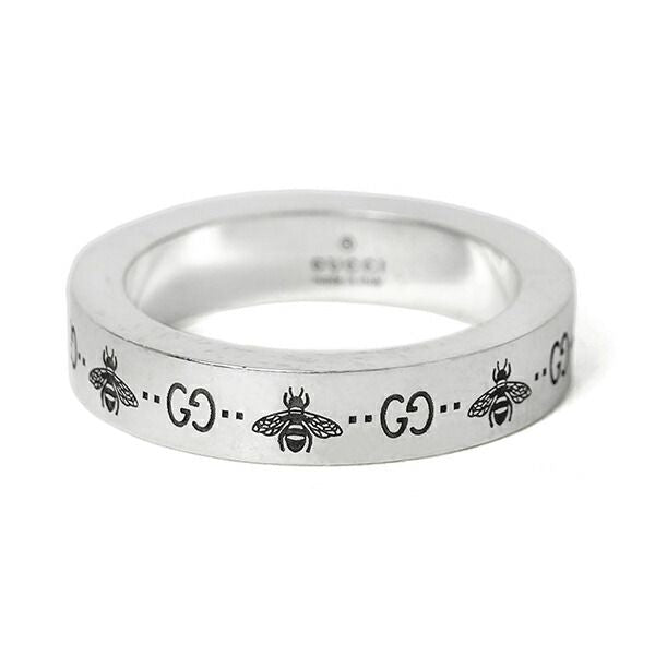 Gucci Ring GG & Bee Silver