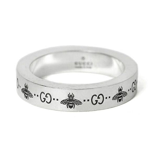 Gucci Ring GG & Bee Silver