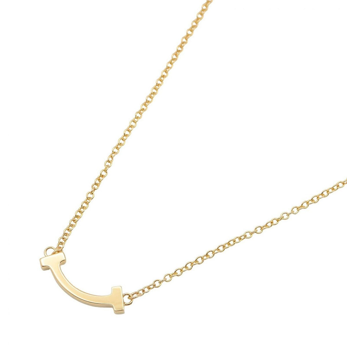 Tiffany & Co Necklace T Smile Mini