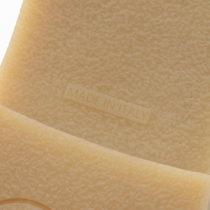 Chanel Boots CC Logo Suede Mouton Beige Black — view 6