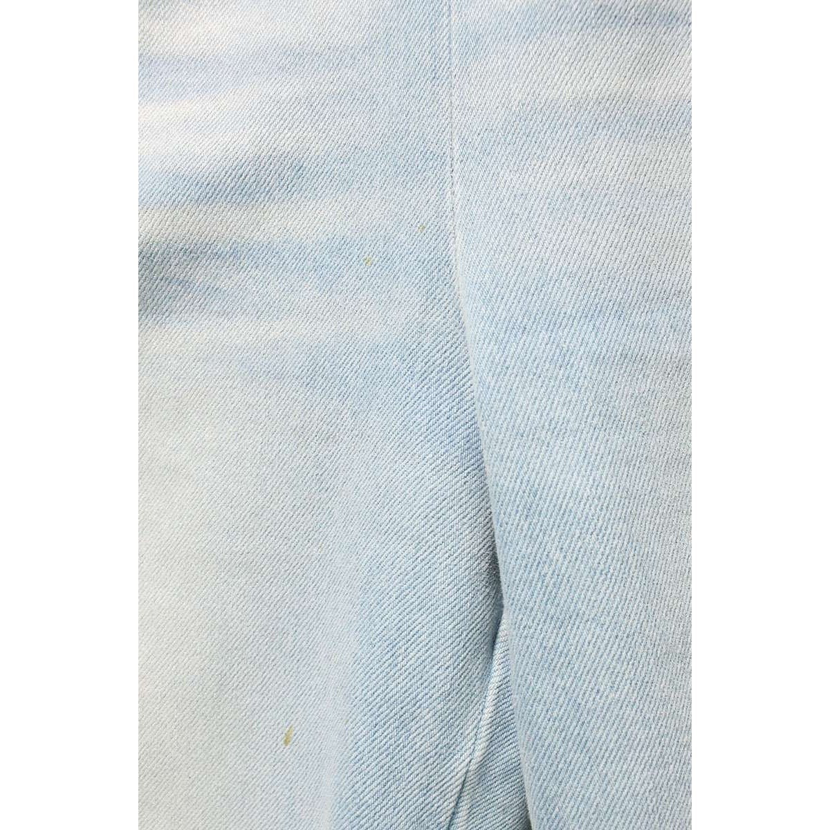 Chanel CC Logo Button Denim Sarah Pants 36 — view 3
